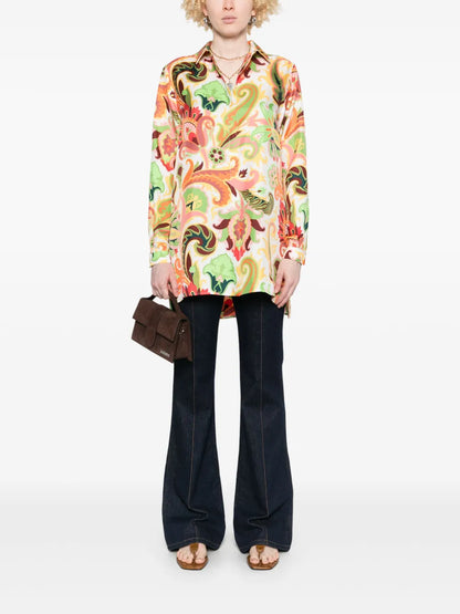 Paisley-Print Shirt