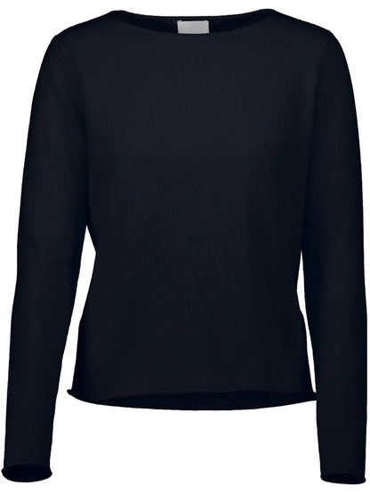 Slash-Neck Sweater