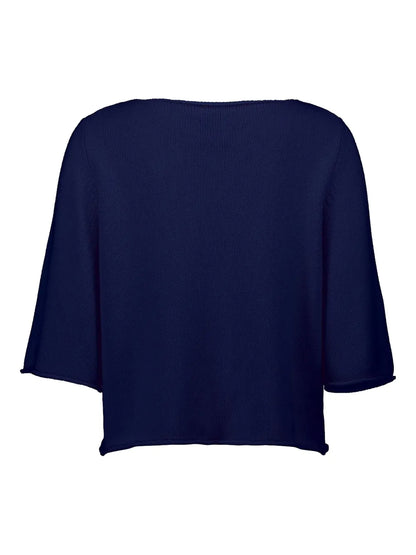 Slash-Neck Sweater