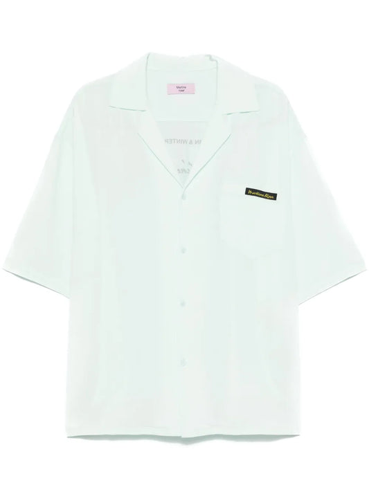 Logo-Patch Shirt