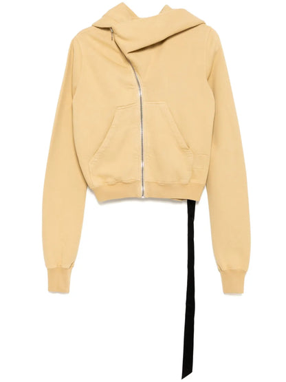 Asymmetric Zip-Up Hoodie