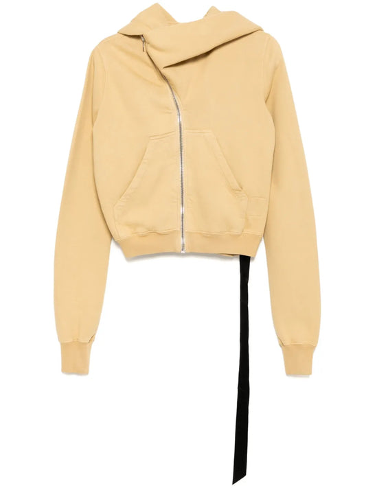 Asymmetric Zip-Up Hoodie