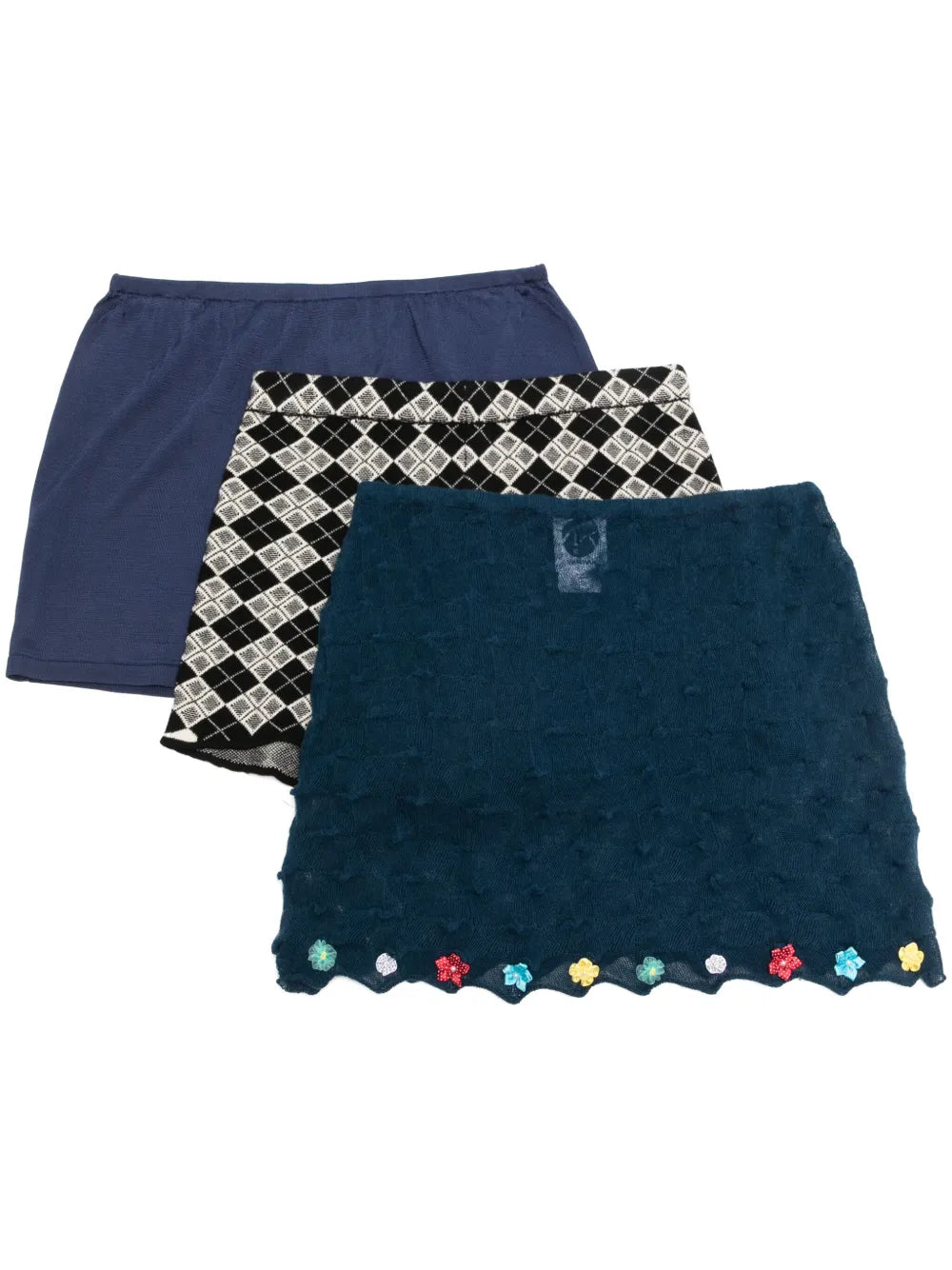 Knitted Skirt Set