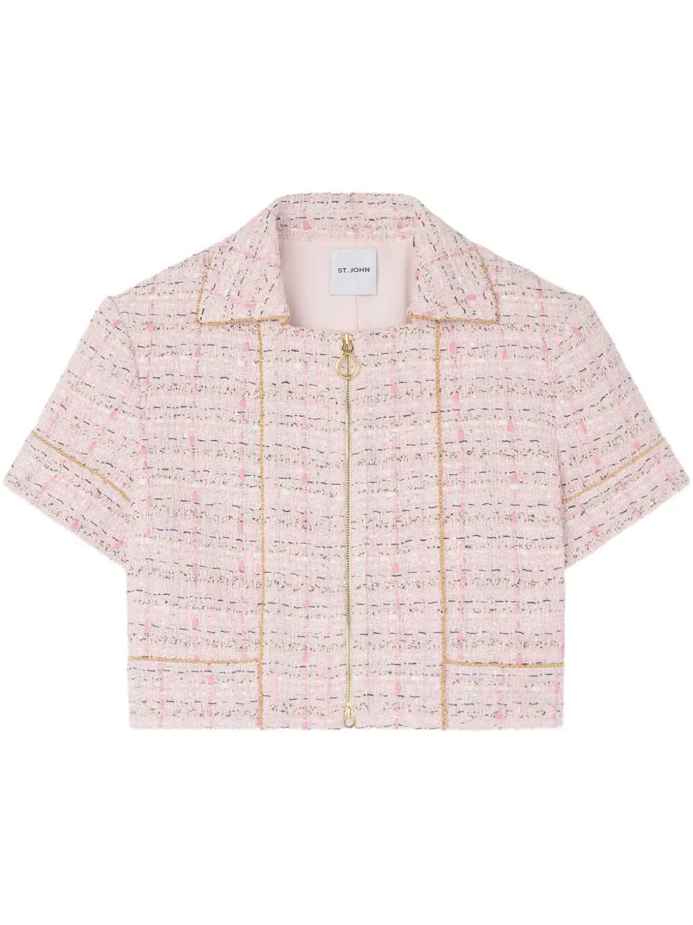 Cropped Tweed Jacket