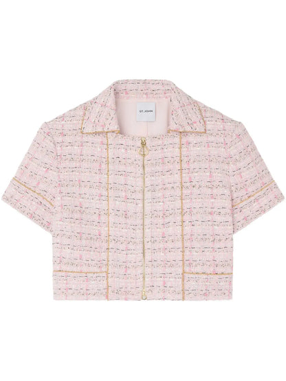 Cropped Tweed Jacket