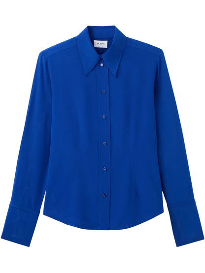 Crepe-De-Chine Shirt