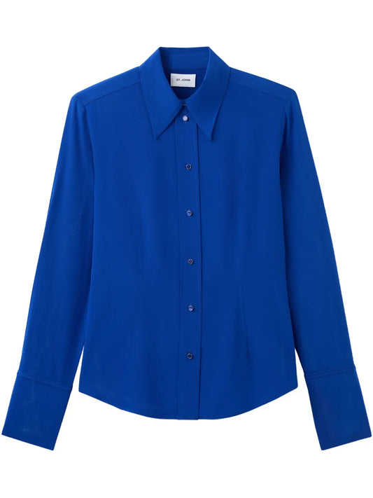 Crepe-De-Chine Shirt