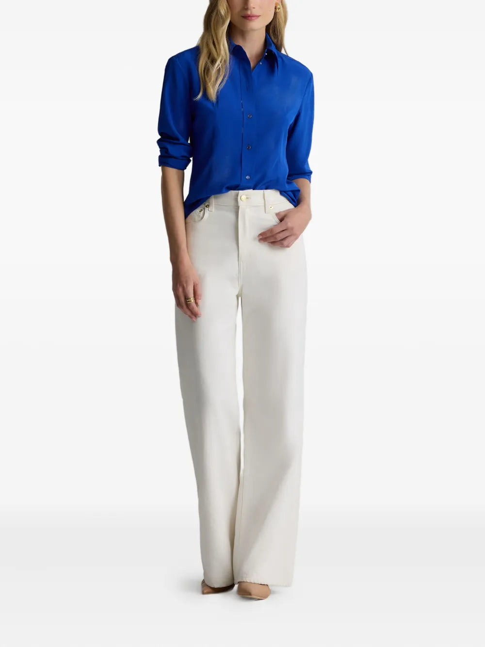 Crepe-De-Chine Shirt