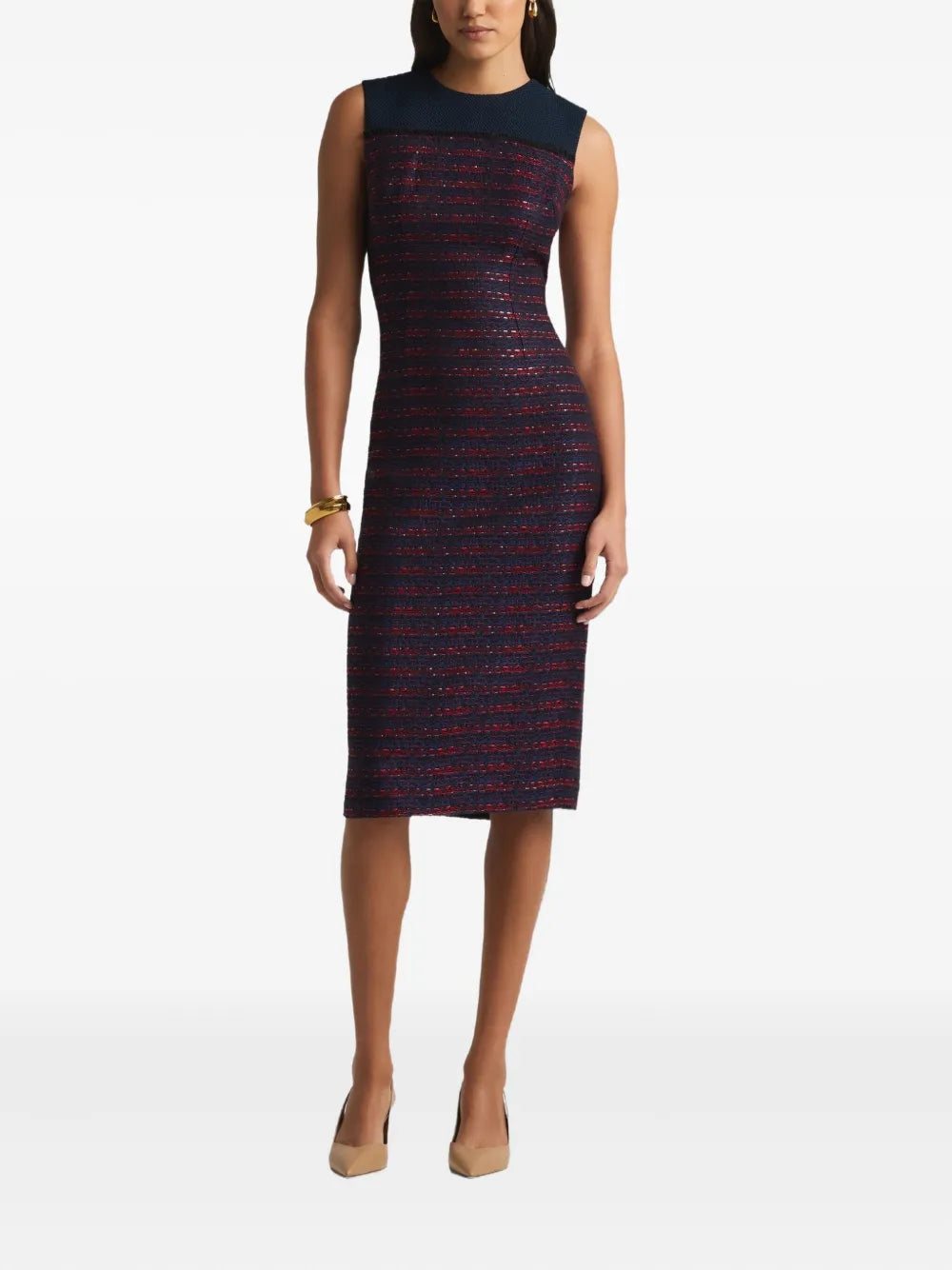 Tweed Midi Dress
