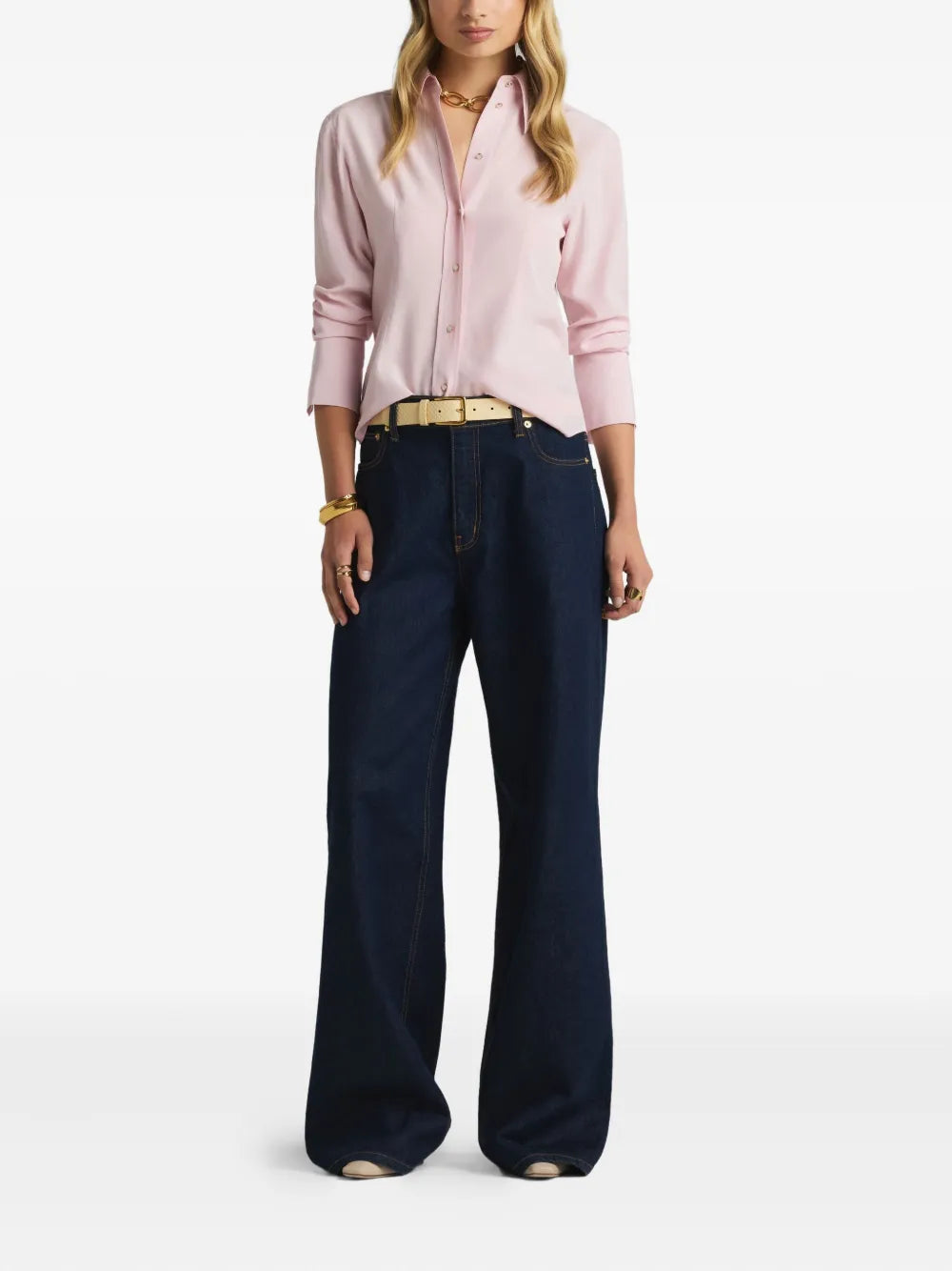 Crepe-De-Chine Shirt