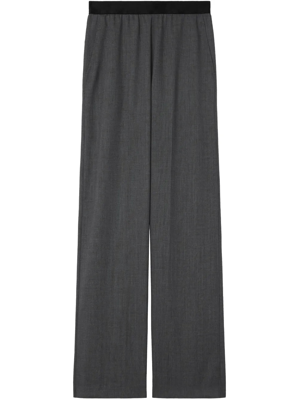 Elasticated-Waist Palazzo Pants