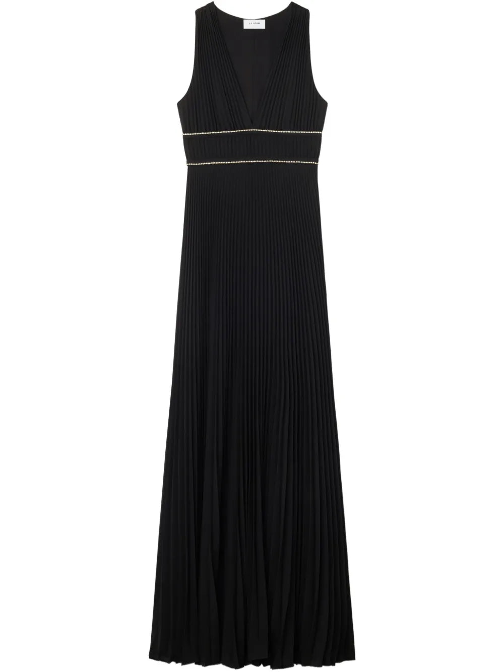 Pleated Italian Gown