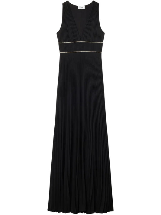 Pleated Italian Gown