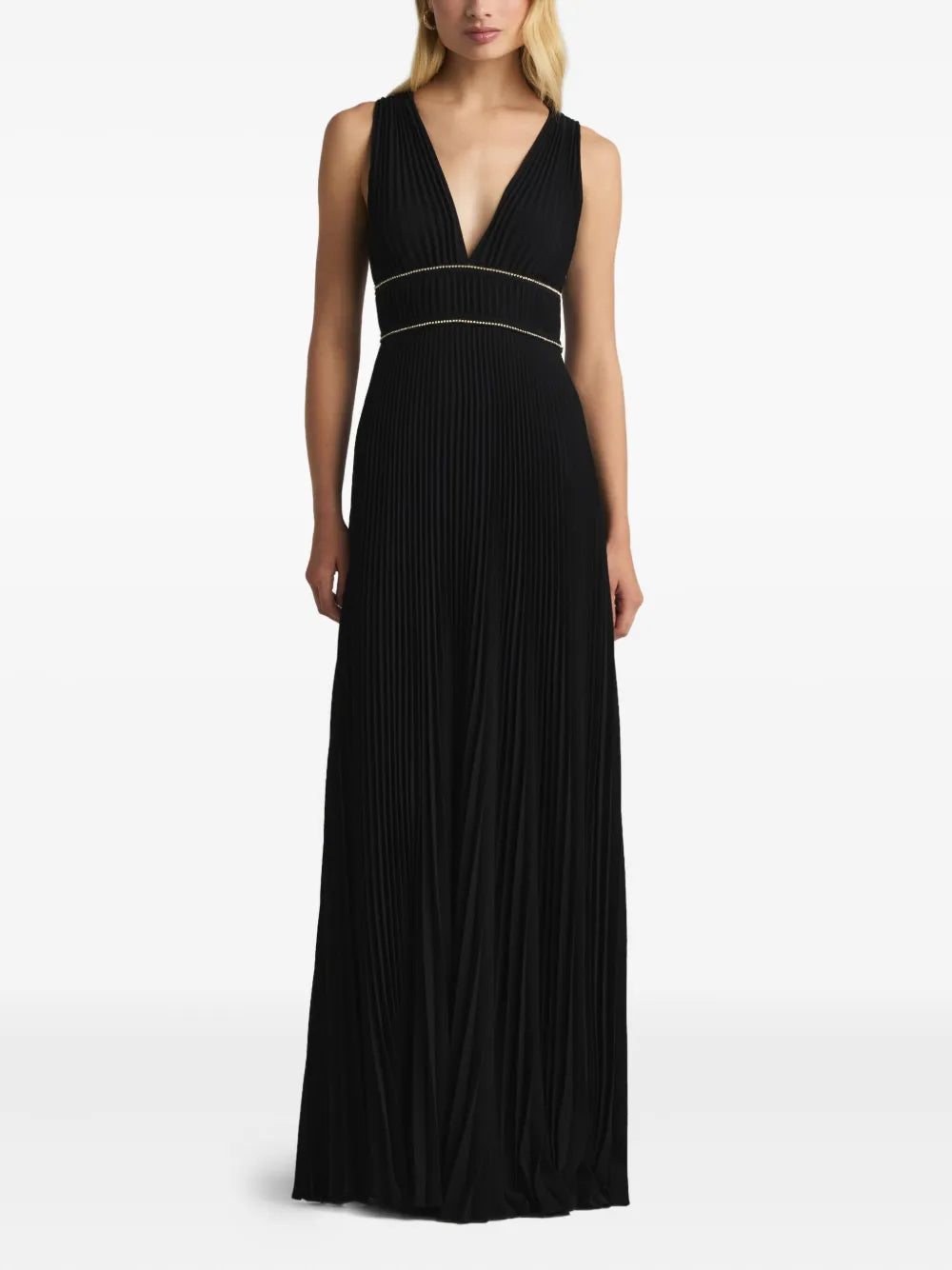Pleated Italian Gown