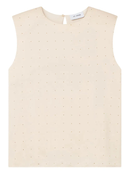 Crystal-Embellished Top