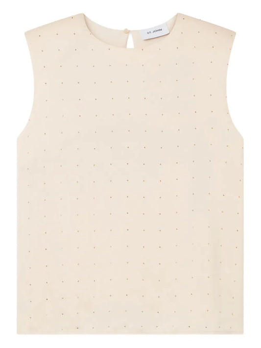 Crystal-Embellished Top