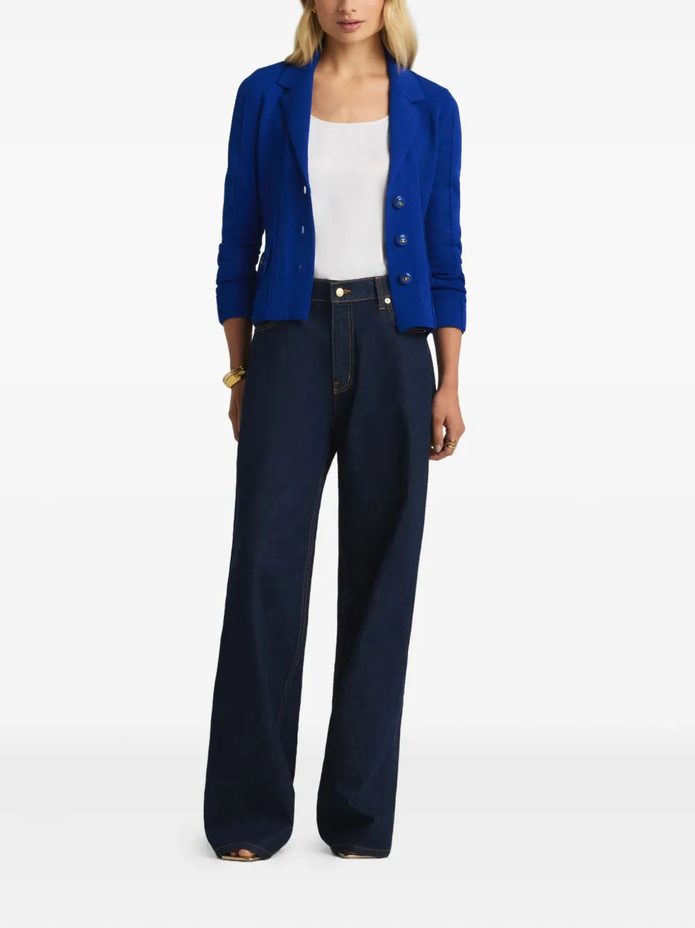 Gauge Knitted Jacket