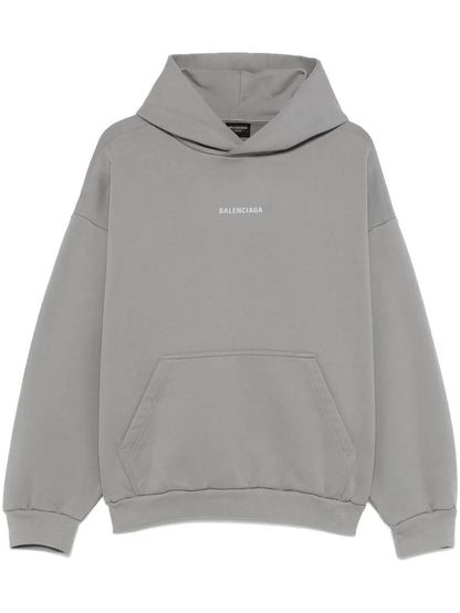 Reflective-Logo Hoodie