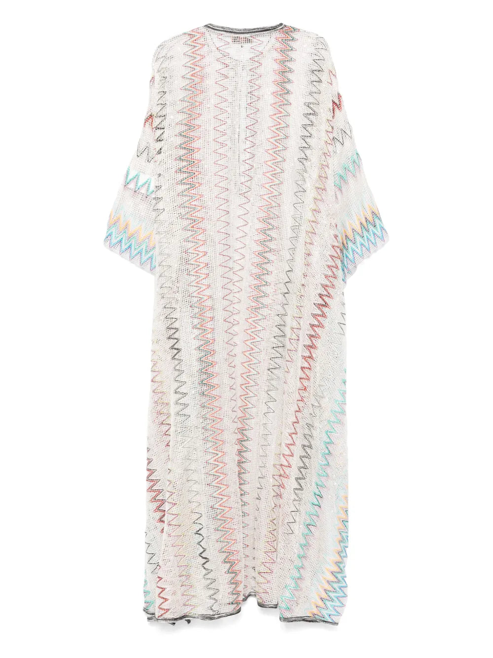 Open-Knit Beach Kaftan