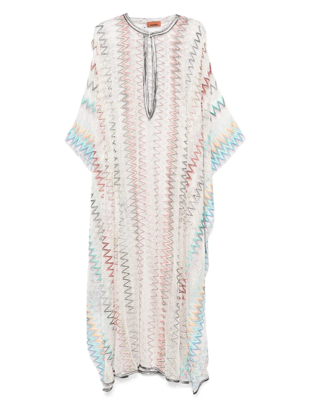Open-Knit Beach Kaftan
