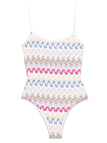 Open-Knit Swimsuit