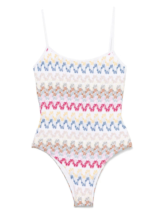 Open-Knit Swimsuit