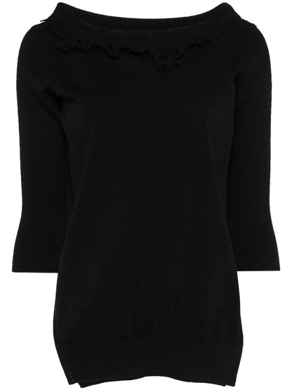 Embroidered Sweater