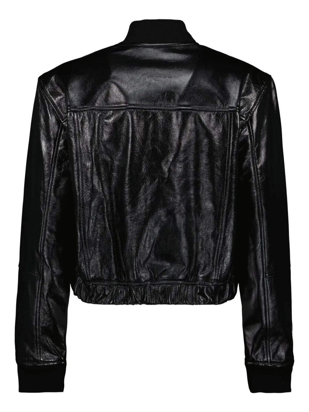 Leather Bomber Jacket