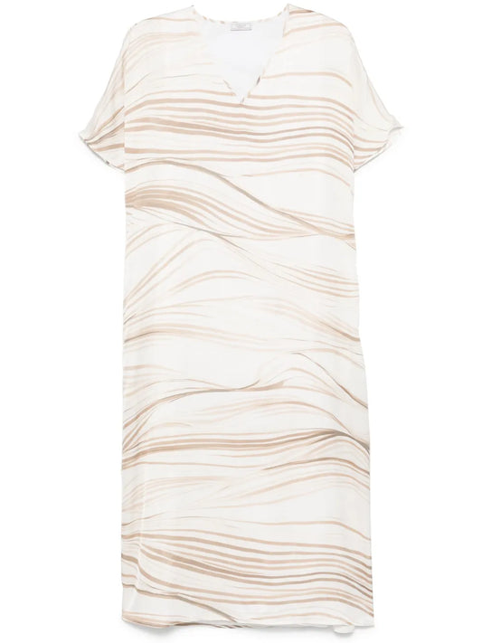 Striped Midi Dress