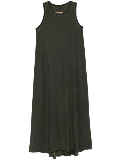 Crew-Neck Maxi Dress