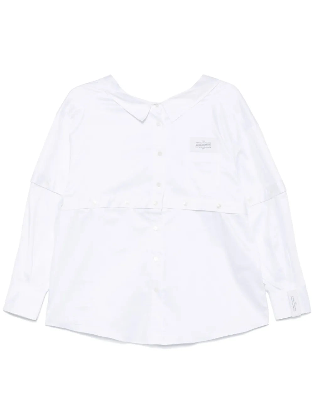 Multi-Button Broken Shirt