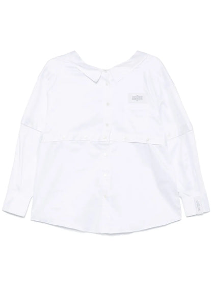 Multi-Button Broken Shirt
