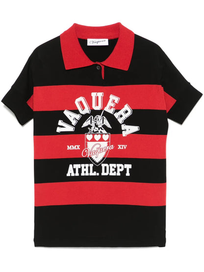 Striped Polo Top