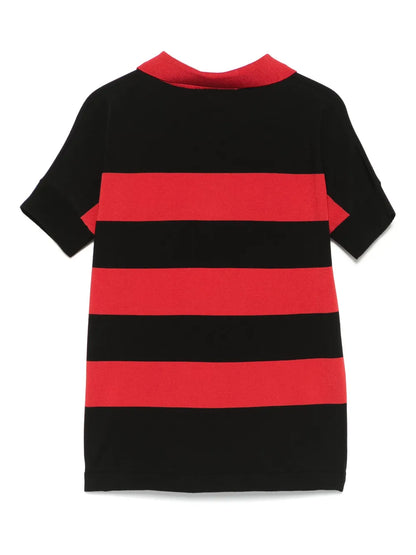 Striped Polo Top