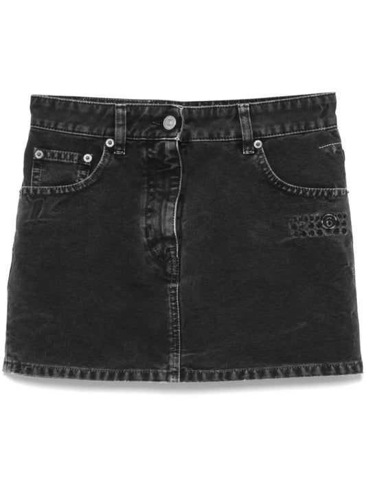 Denim Mini Skirt
