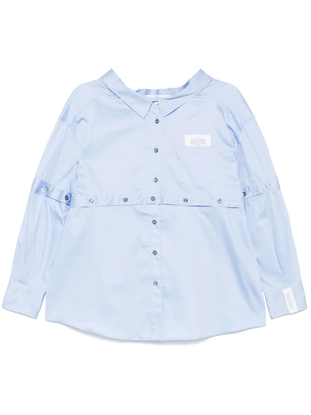 Multi Button Broken Shirt