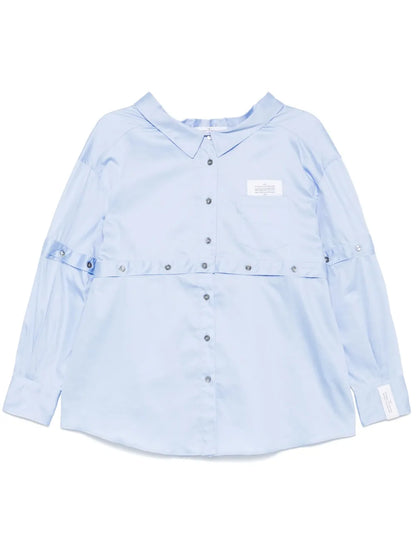 Multi Button Broken Shirt