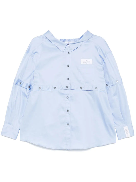 Multi Button Broken Shirt