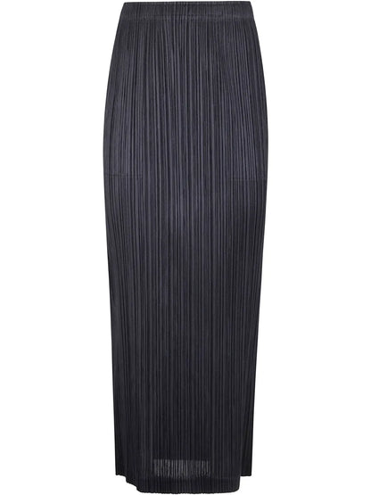 Plissé-Effect Skirt