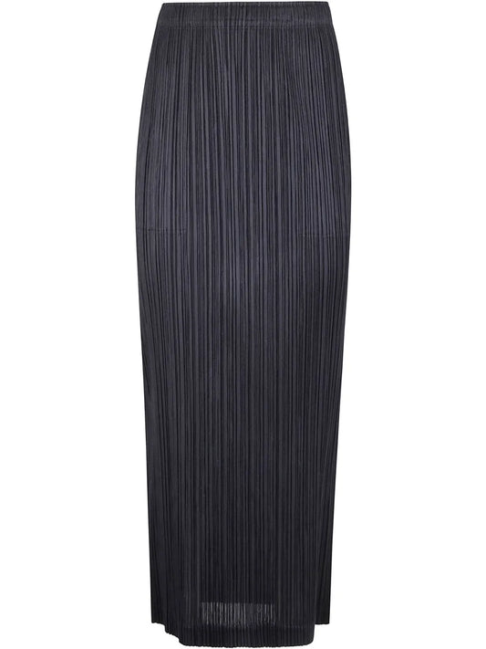 Plissé-Effect Skirt