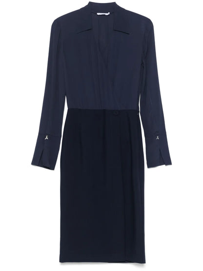 Panelled Midi Dress