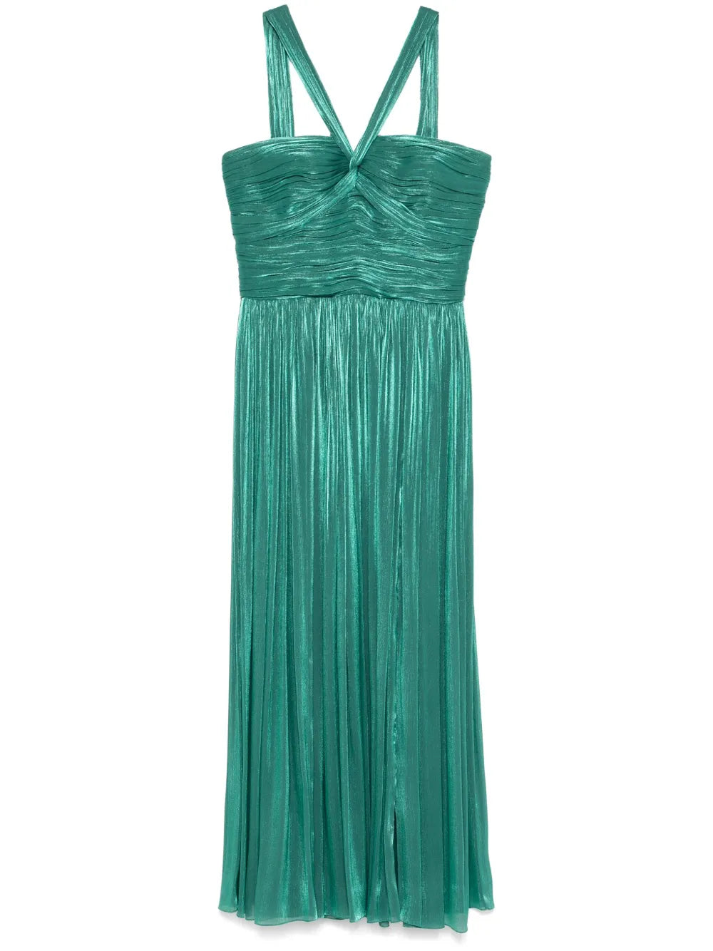 Lurex Georgette Maxi Dress