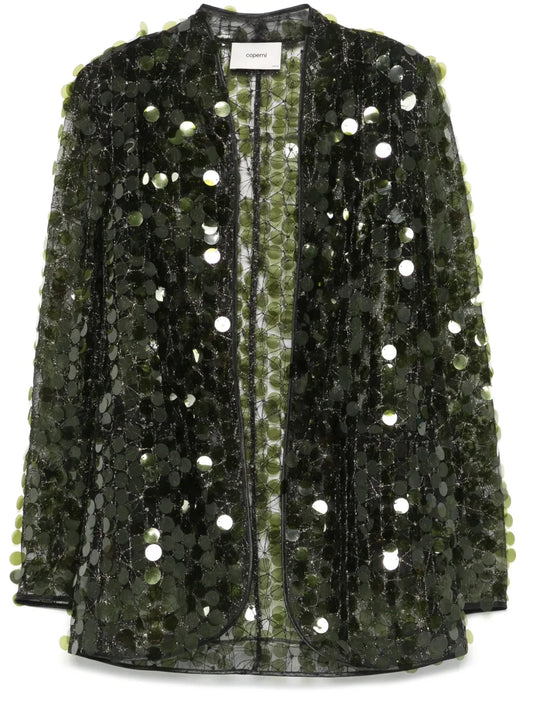 Trompe L'Oeil Sequinned Jacket