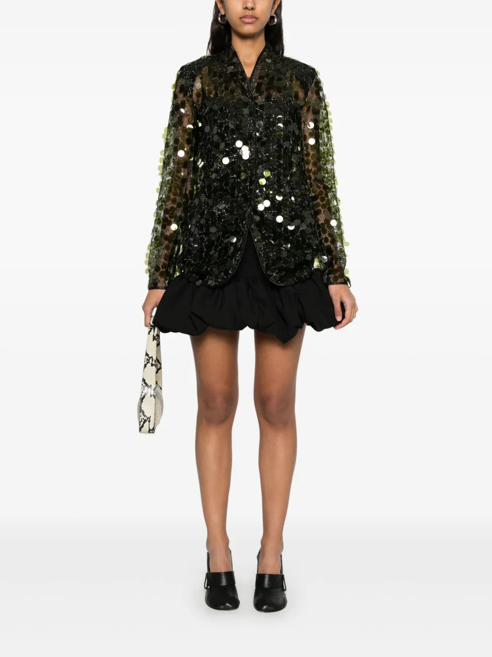 Trompe L'Oeil Sequinned Jacket