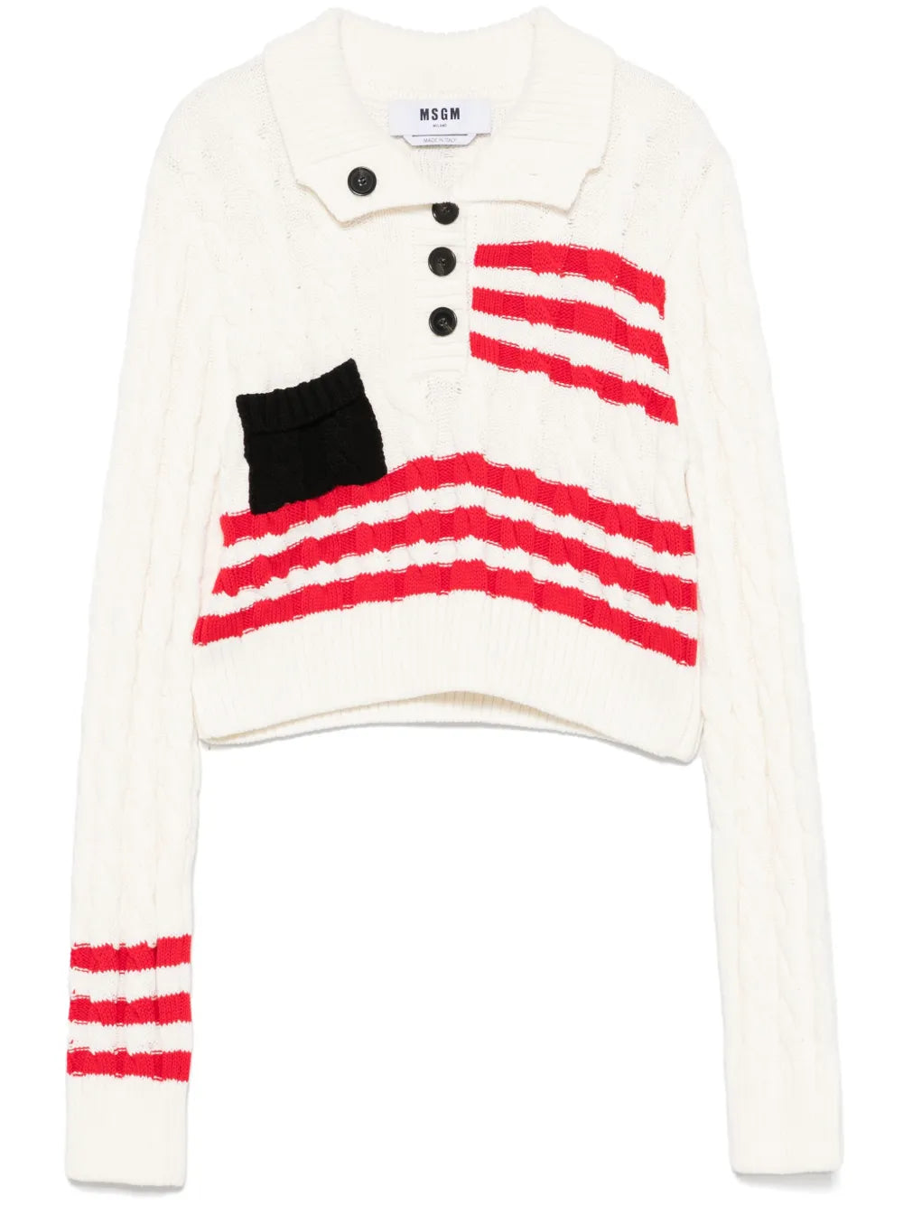 Cable-Knit Sweater