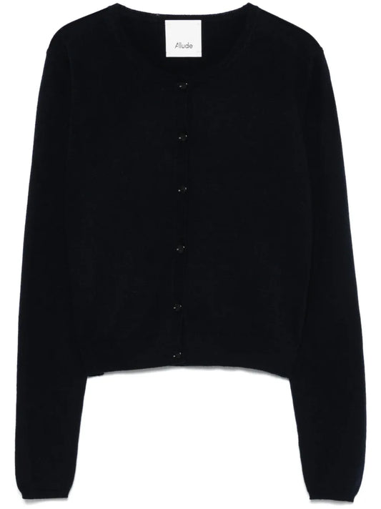 Crew-Neck Cardigan