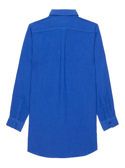 Solid Shirtdress