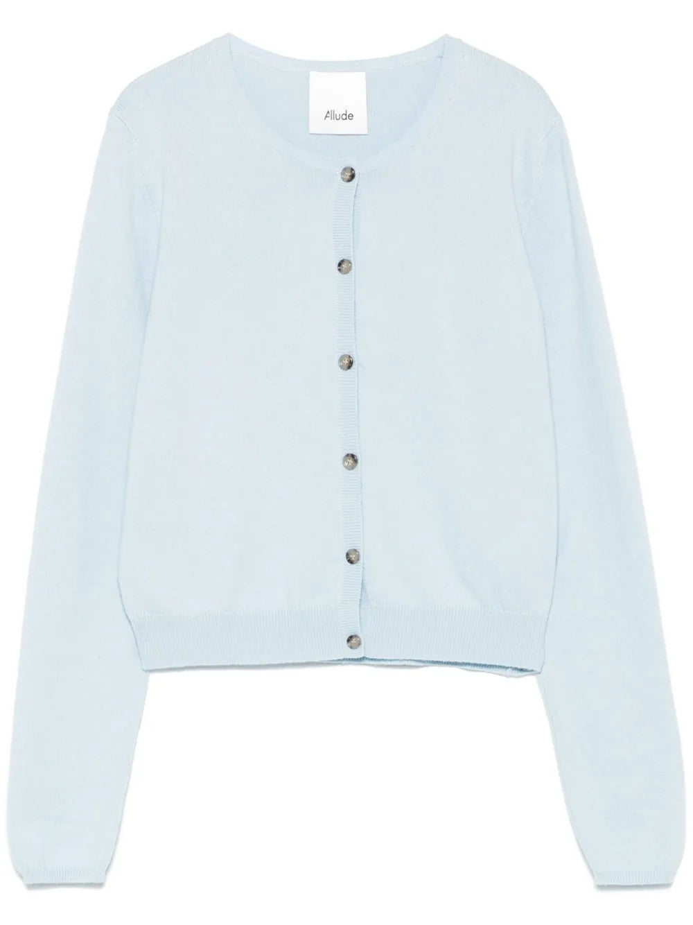 Crew-Neck Cardigan