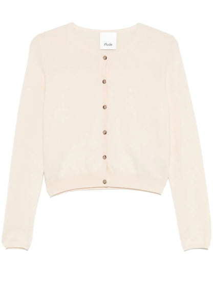 Crew-Neck Cardigan