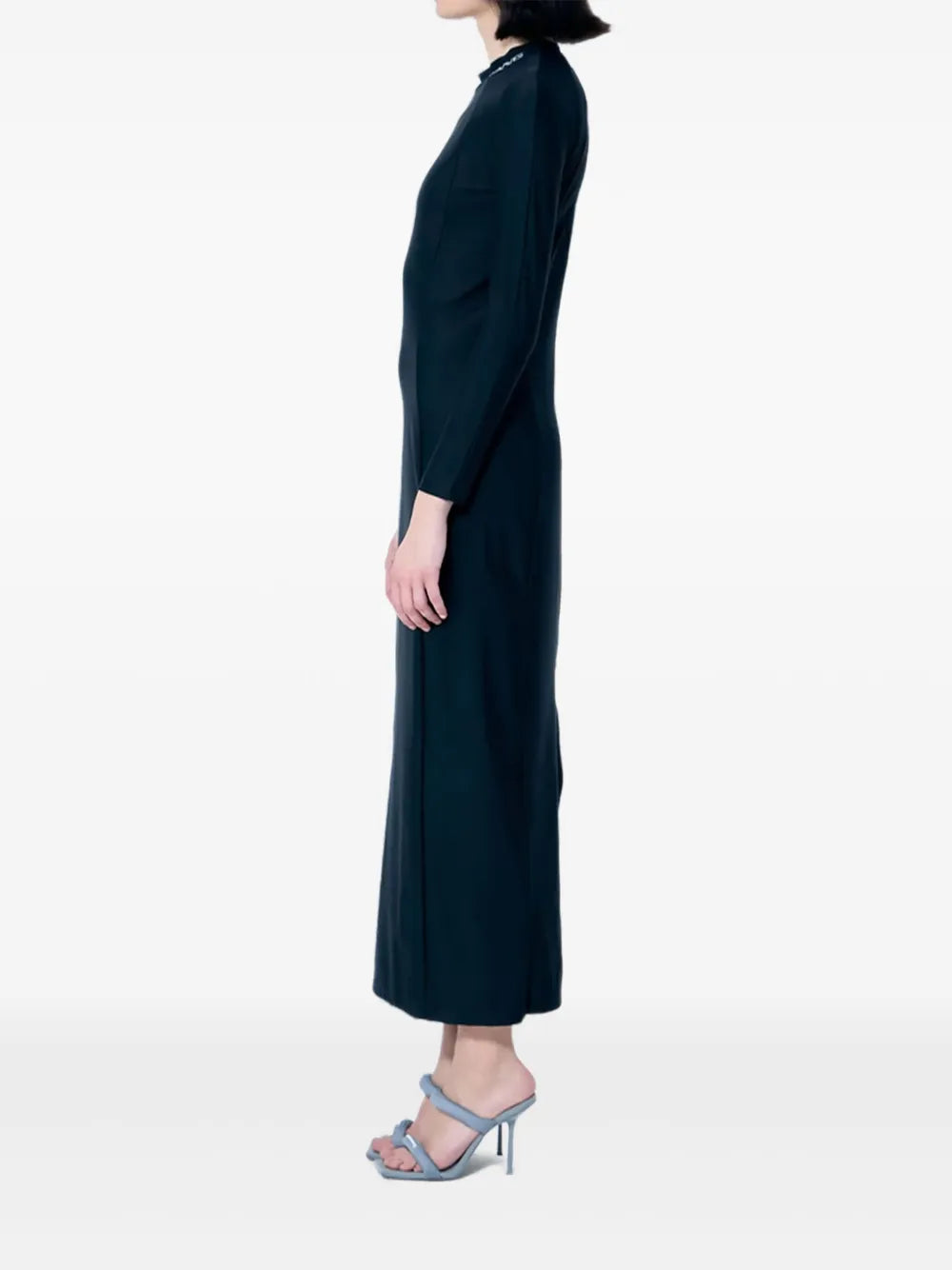 Logo-Print Maxi Dress